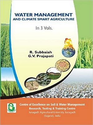cover image of Water Management and Climate Smart Agriculture, Volume 2